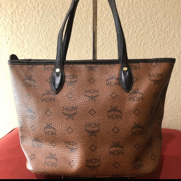 Mcm Visetos Mini Tote - Picture 4 of 14
